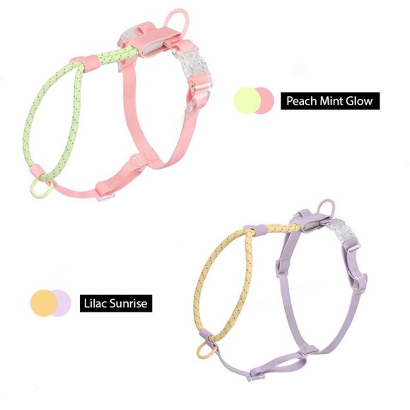 PVC Dog Harness Set | Waterproof No-Pull | Reflective Leash Included - Picture 6 of 9